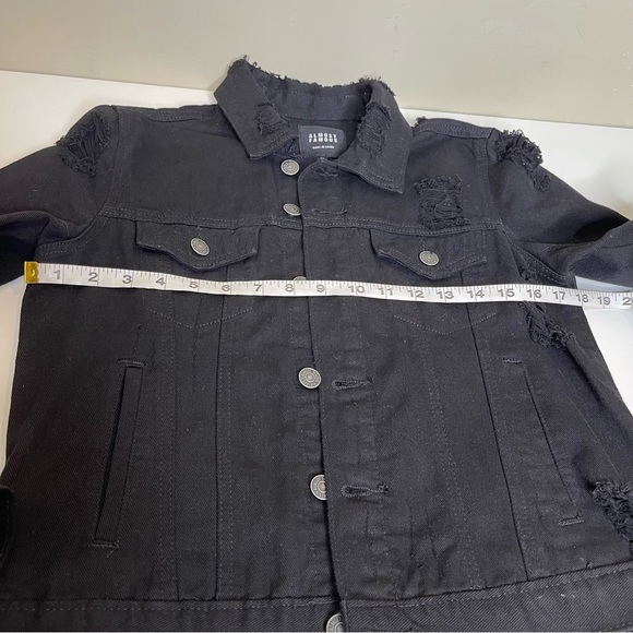 Almost Famous Distressed Denim Jacket - Picture 10 of 11